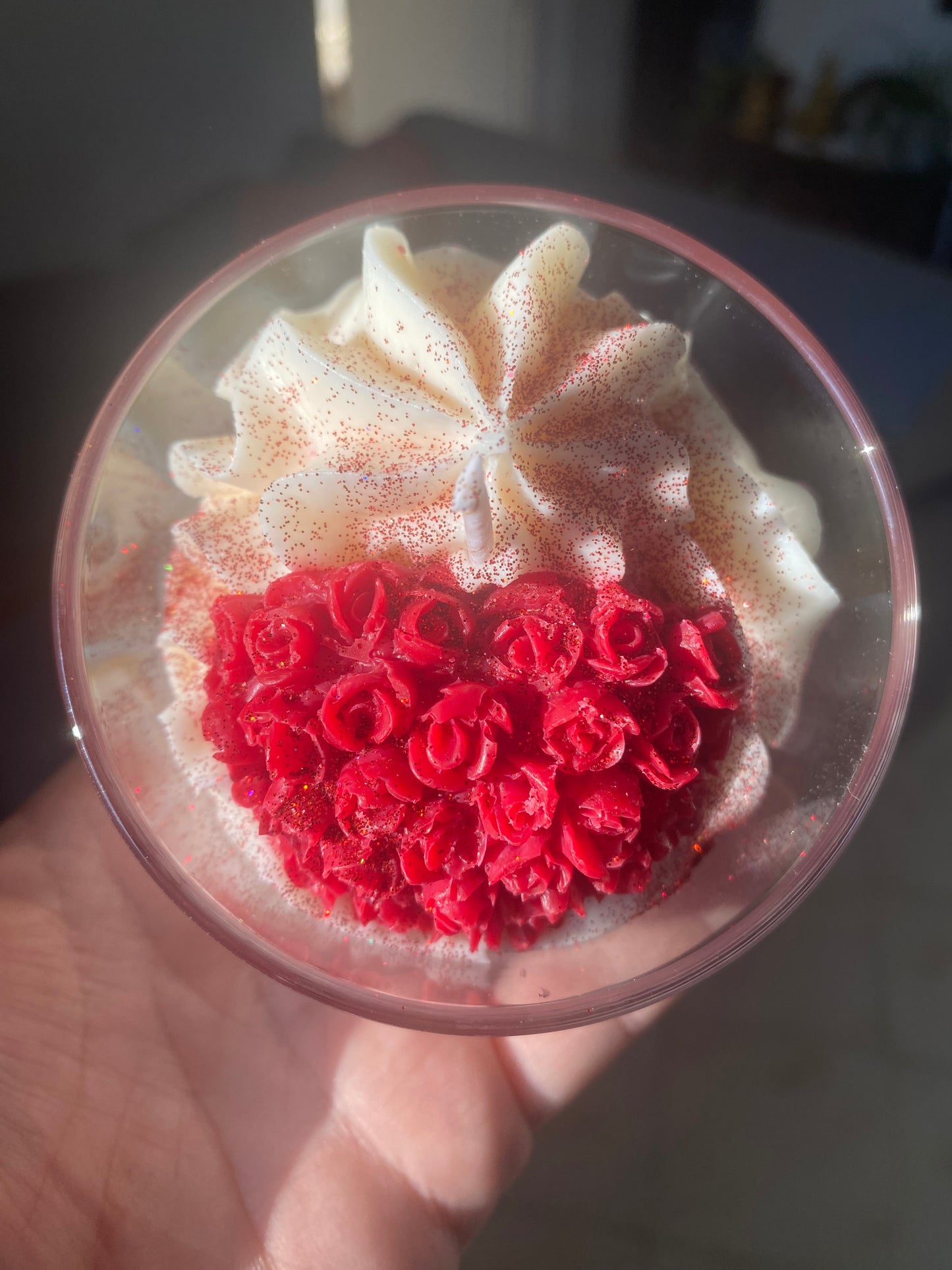 Bougie gourmande à la Pomme d'Amour