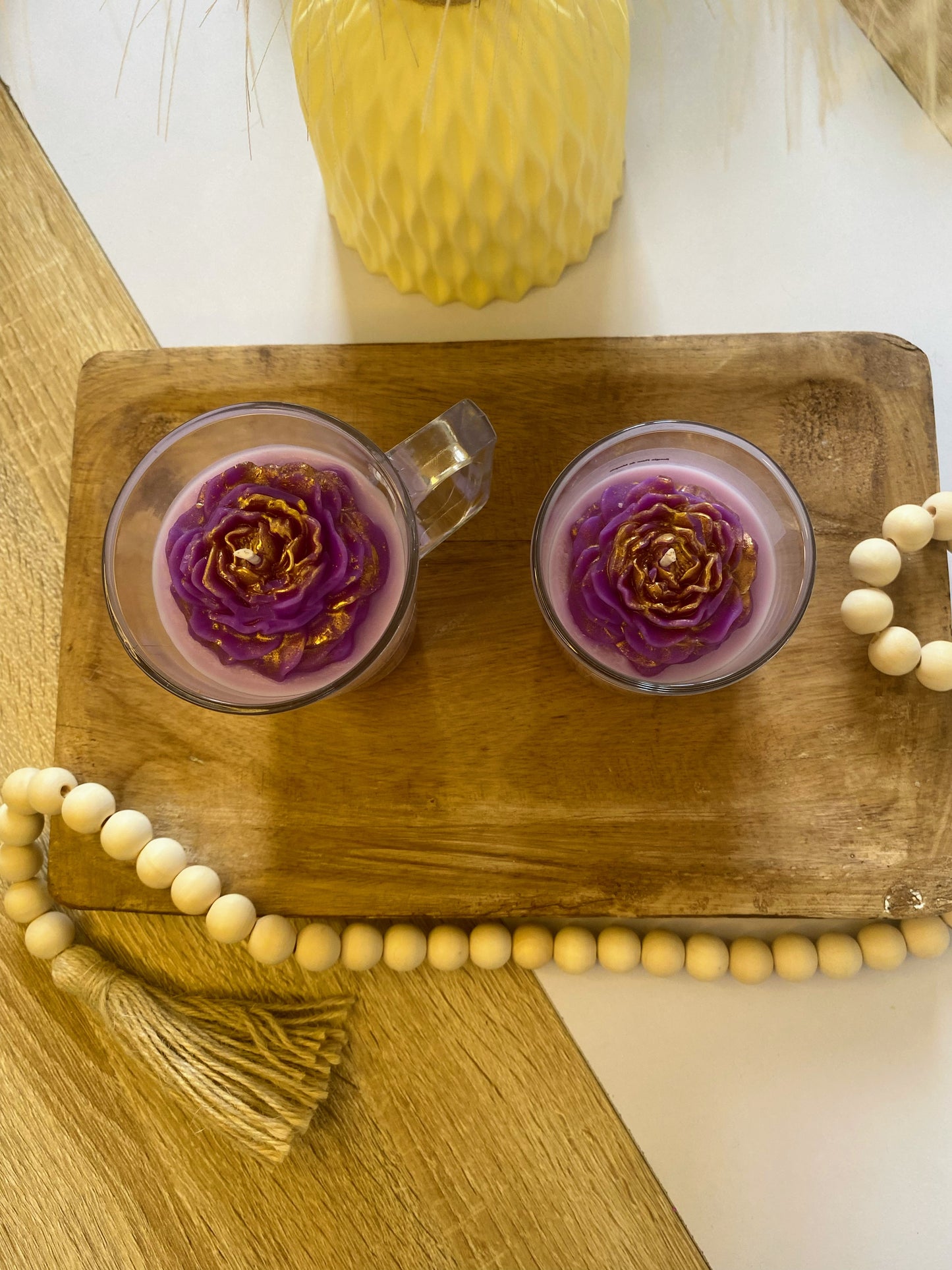 Bougie gourmande à la fleur de maquis