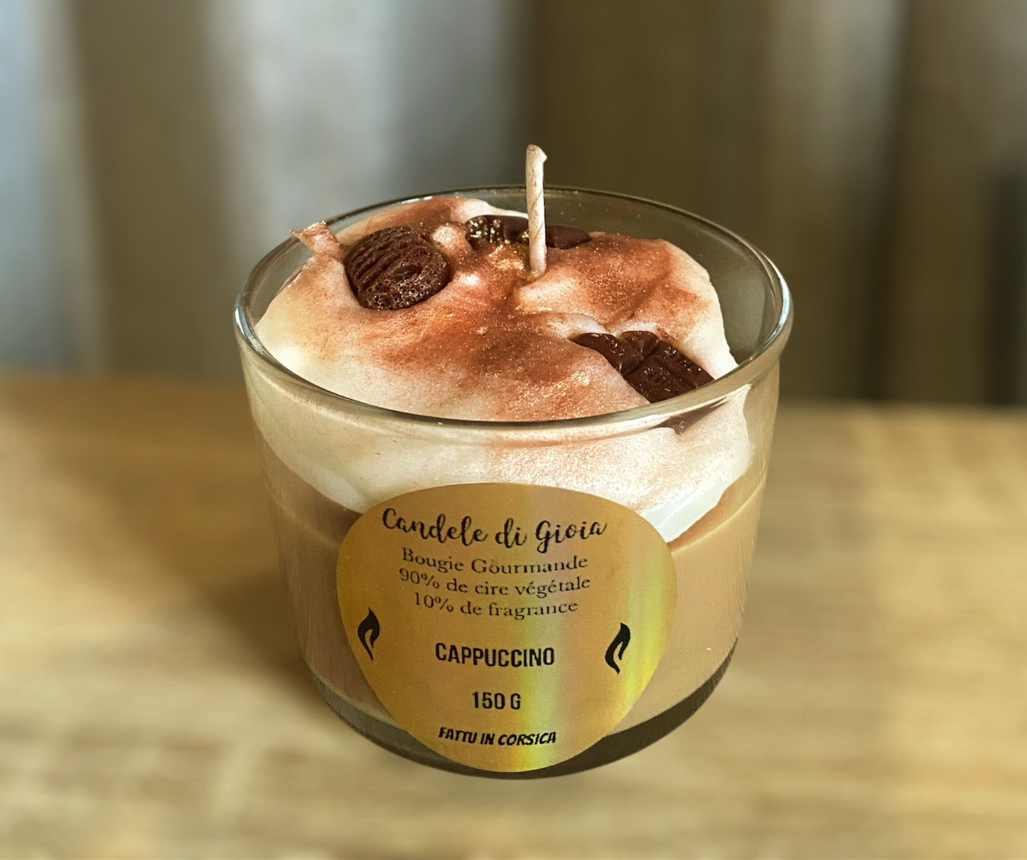 Bougie gourmande au Cappuccino
