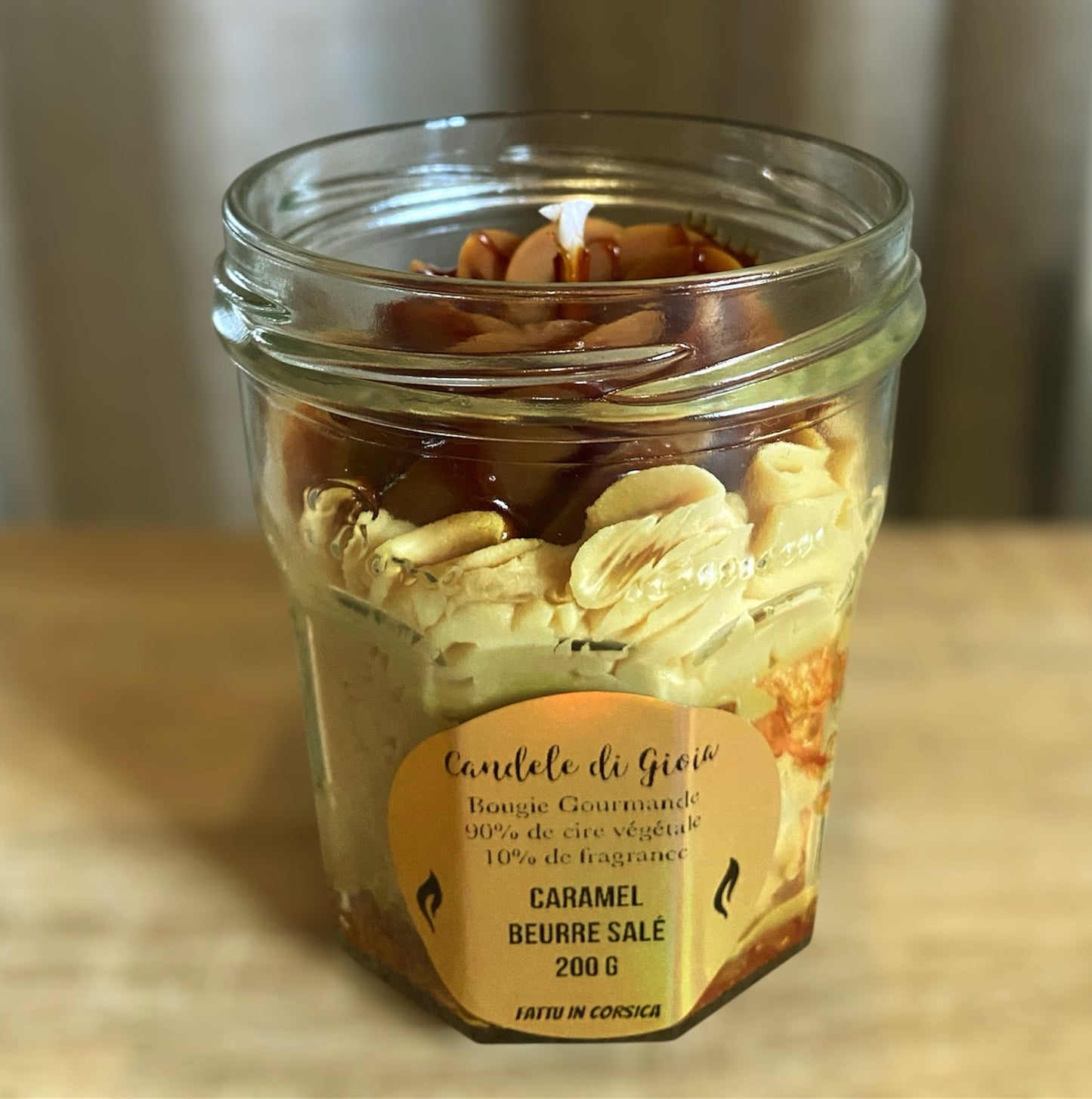 Bougie gourmande au Caramel Beurre Salé