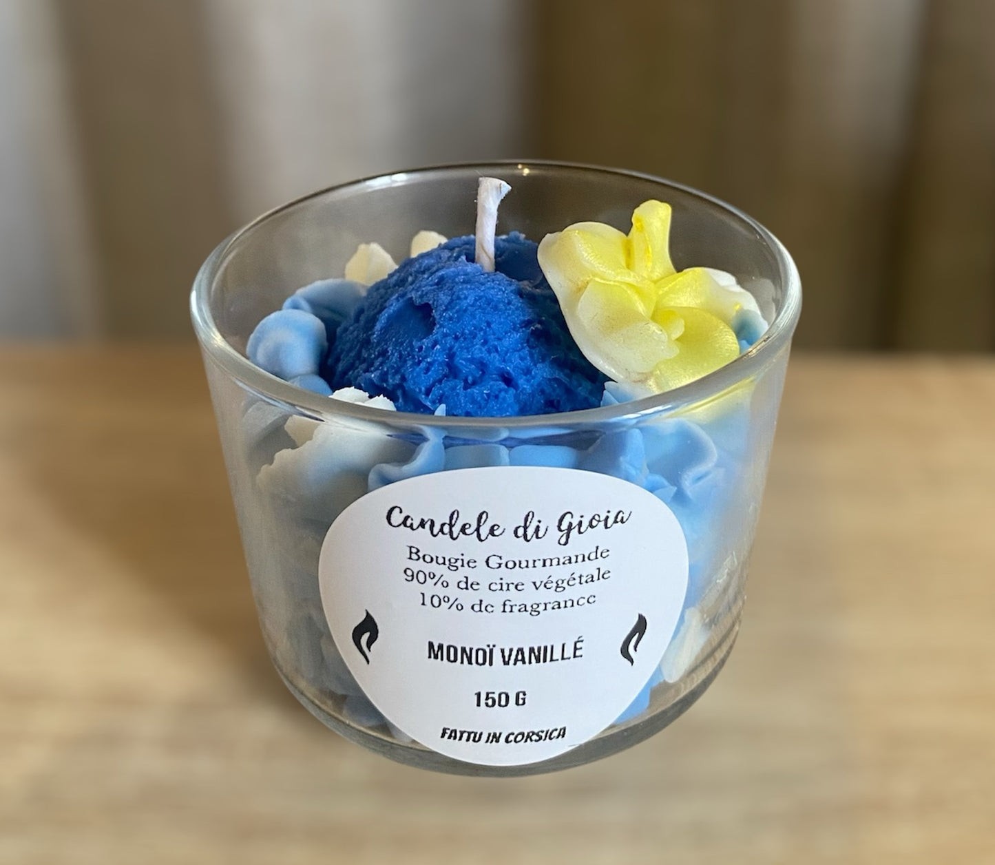 Bougie gourmande au Monoï Vanillé