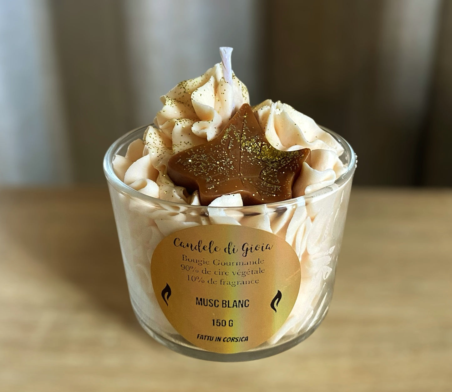 Bougie gourmande au Musc blanc