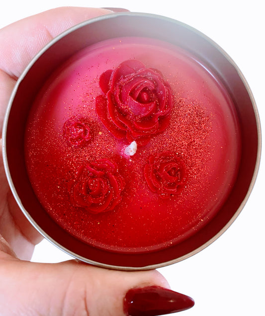 Bougie Bijou protection  en plaqué or à la pomme d'amour ❤️🕯️