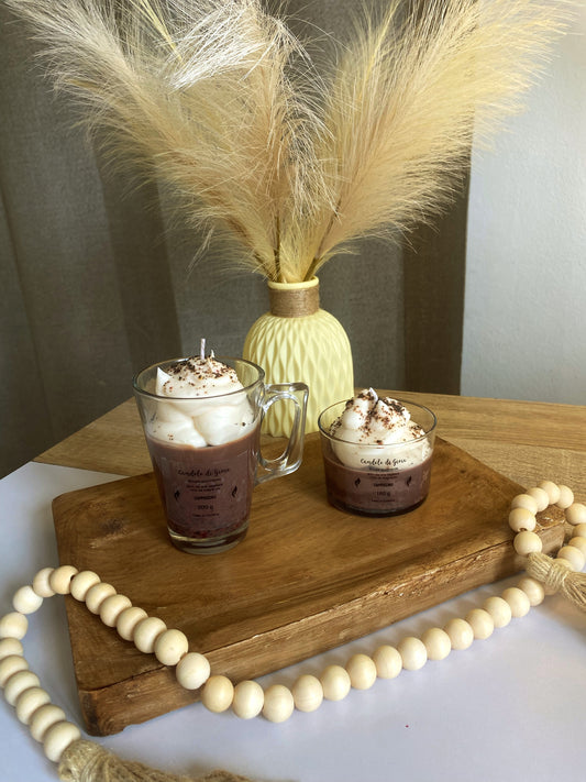 Bougie incomplète cappuccino 200 gr