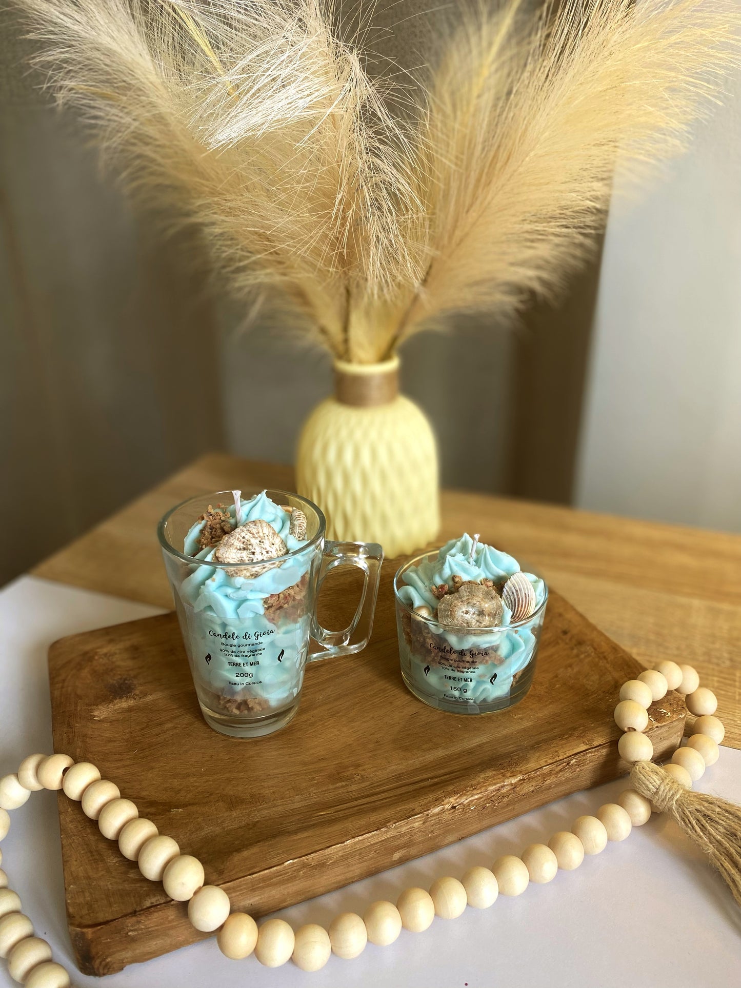 Bougie gourmande Terre et Mer