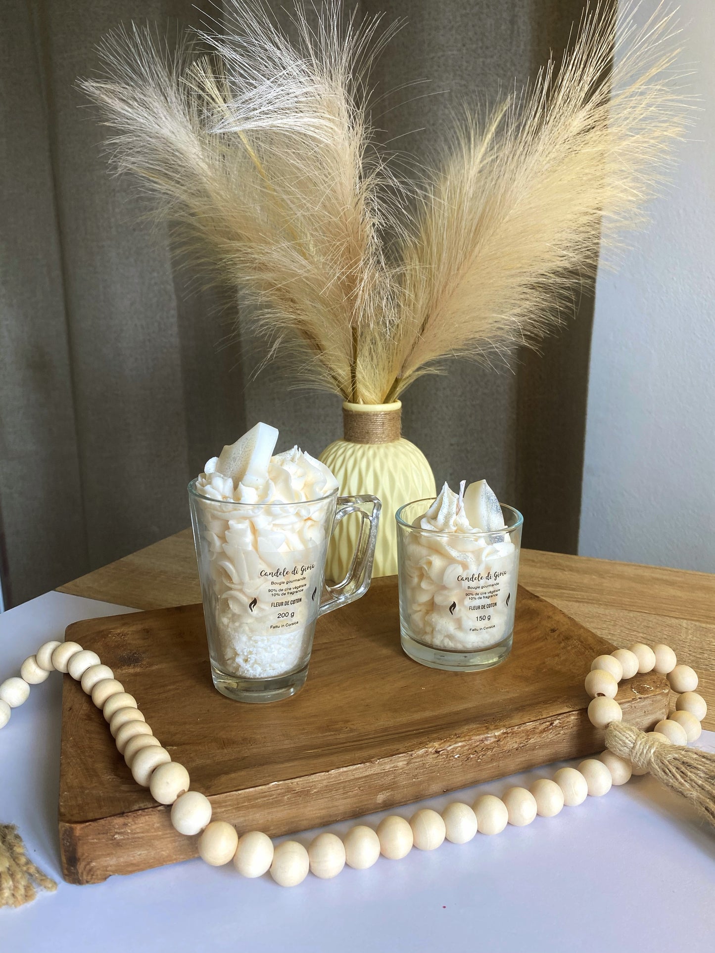 Bougie gourmande à la Fleur de Coton