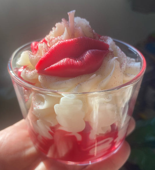 Bougie gourmande aux "Fruits rouges"
