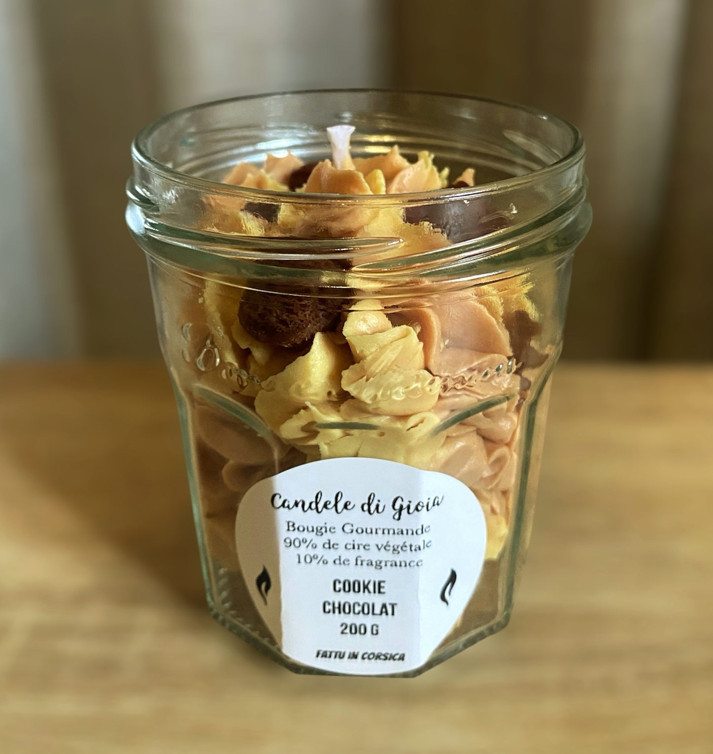 Bougie gourmande au Cookie Chocolat