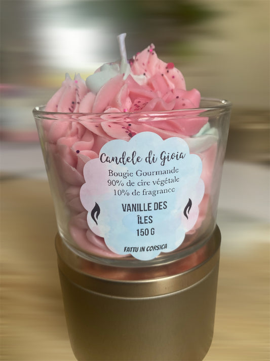 Bougie gourmande à la Vanille des Îles