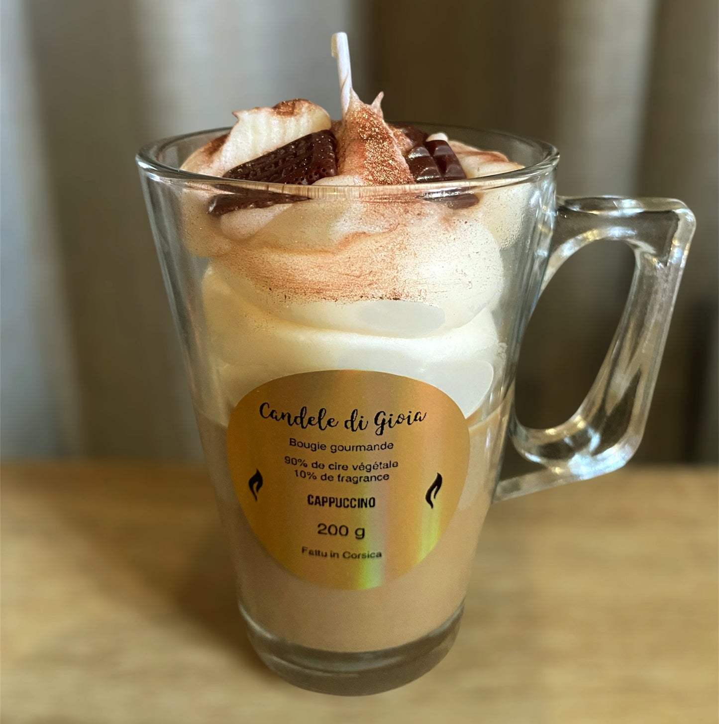 Bougie gourmande au Cappuccino