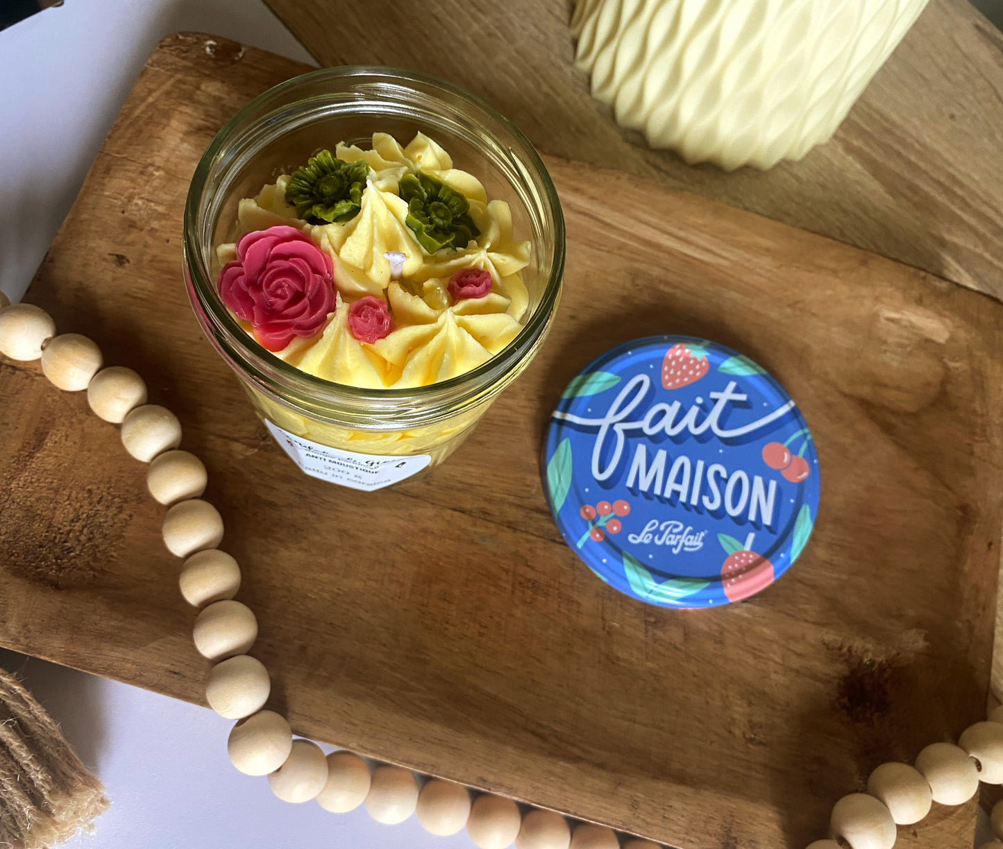 Bougie gourmande anti moustique