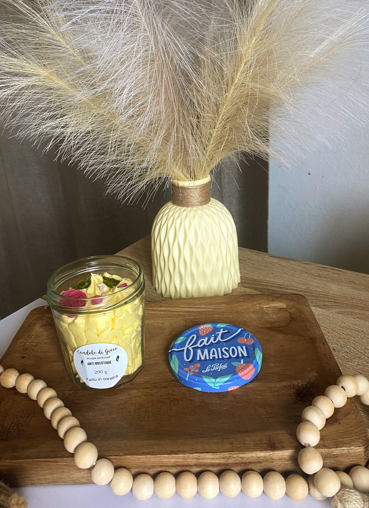 Bougie gourmande anti moustique