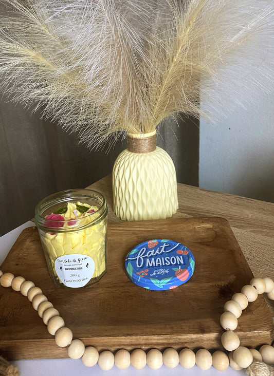 Bougie gourmande anti moustique